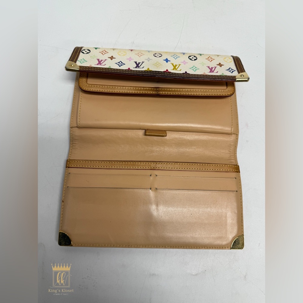 💜SOLD💜Louis Vuitton x Murakami multicolored international wallet - Picture 13 of 14